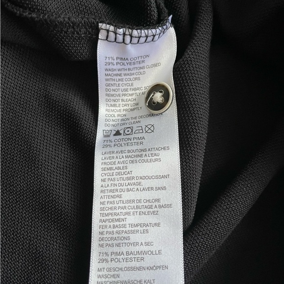 Tommy Bahama Black Trim Fit Limited-Edition Party Polo Size Medium - Picture 5 of 5